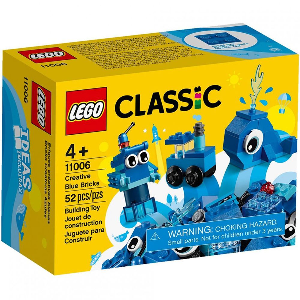 樂高 LEGO - 樂高積木 LEGO《 LT11006 》Classic 經典基本顆粒系列 - 創意藍色顆粒-52pcs