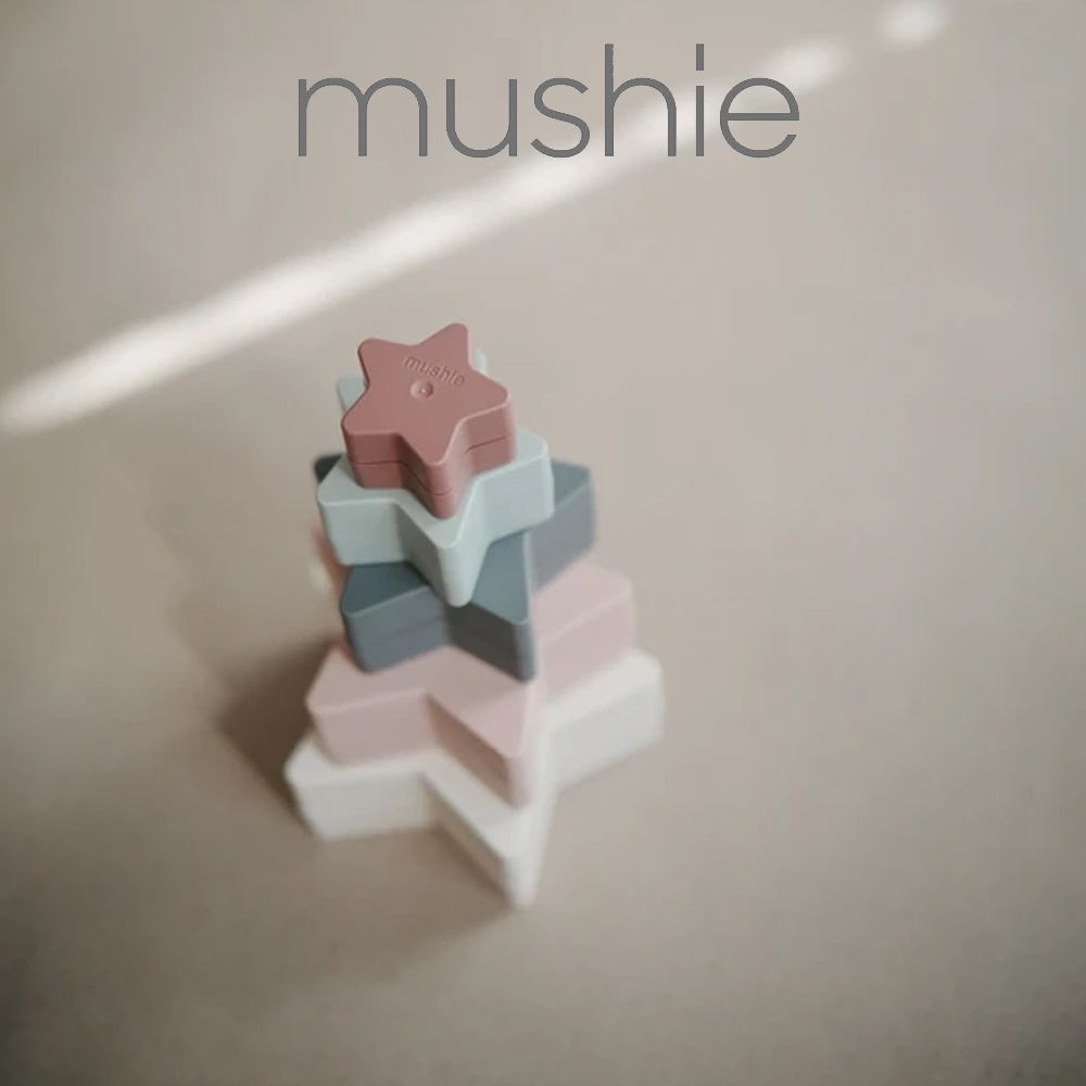 美國 Mushie - 星型疊疊樂