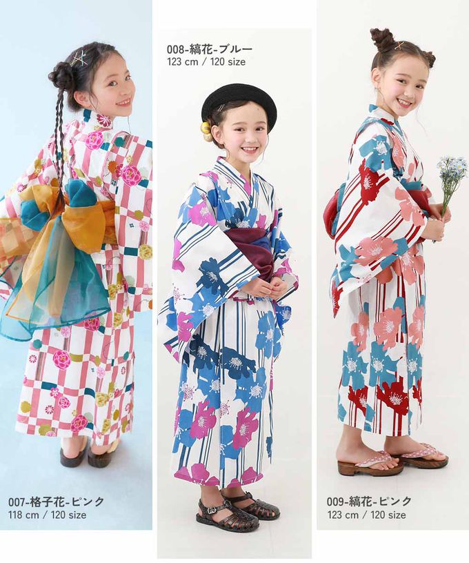 日本 devirock - 2way穿搭浴衣洋裝華麗4件組-粉彩繡球花-深藍紫