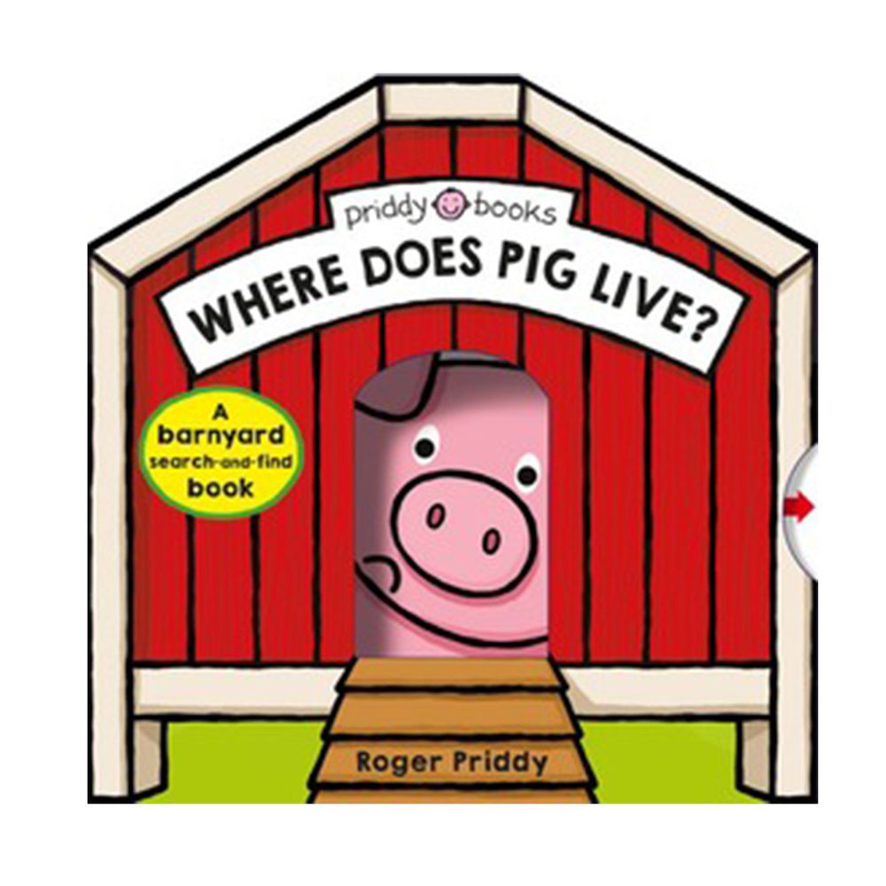 Where Does Pig Live?: A barnyard search-and-find book 小豬住哪？農場找找看