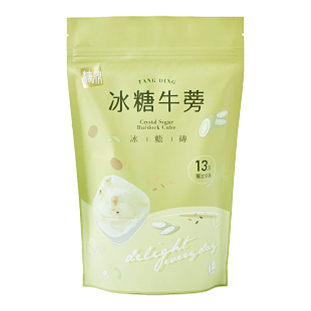 糖鼎黑糖磚 - 冰糖牛蒡-13入 (大)-30g*13入/包
