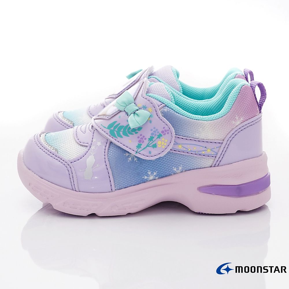MOONSTAR日本月星 - 日本月星冰雪聯名運動鞋(中小童段)-紫