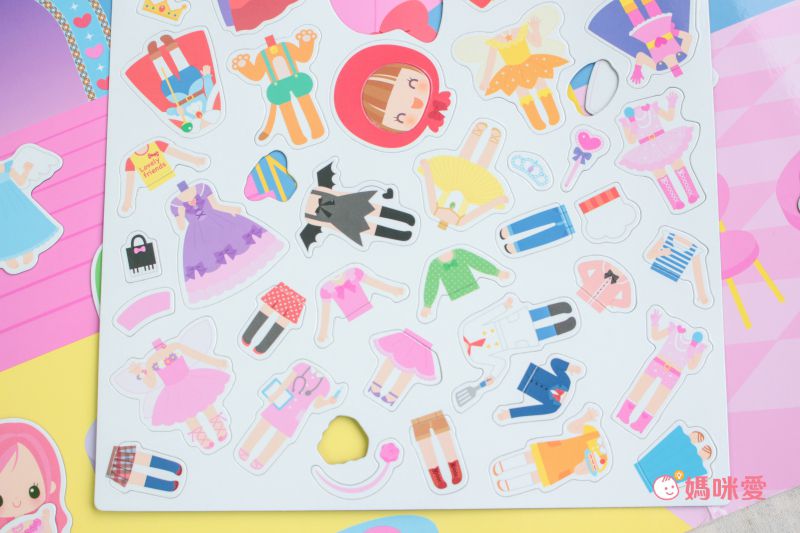 近60種主題！比利時繪本風磁鐵書 x 隨身貼紙書