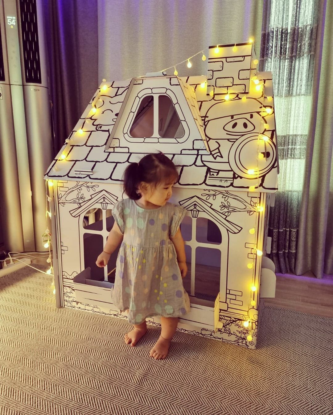 兒童節禮物首選【韓國ANBOX 】立體繪畫屋星空款！