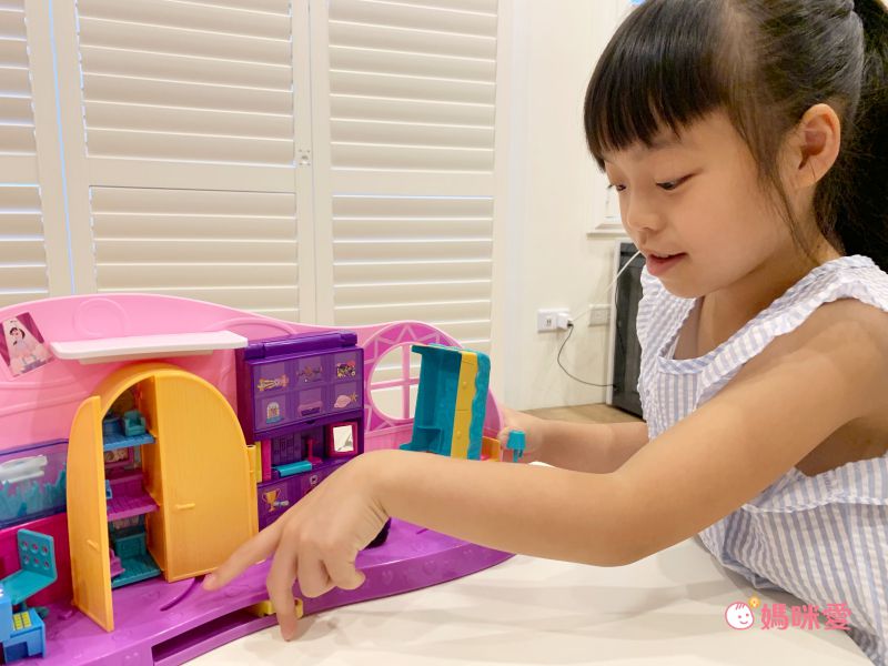 Polly Pocket 口袋波莉 - 口袋波莉房間變身組合
