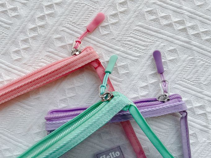 香港百寶袋王 Bagtory HK - Hello Mini 多用途迷你袋-草莓牛奶+馬卡龍綠+馬卡龍紫