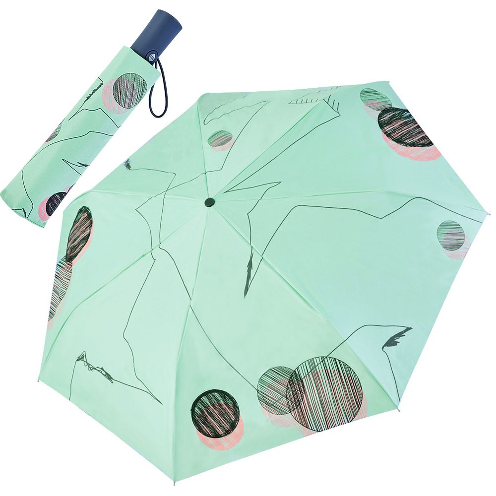 Rainstory - -8°降溫凍齡個人自動傘-夢幻線條-自動開收傘