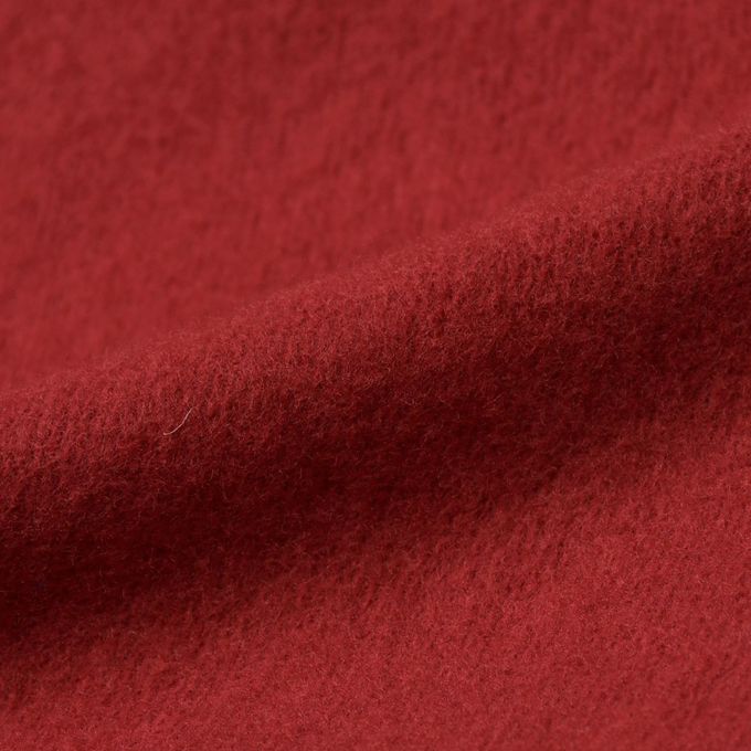 akachan honpo - 10分長經典褲 裏起毛-一般合身款-紅色