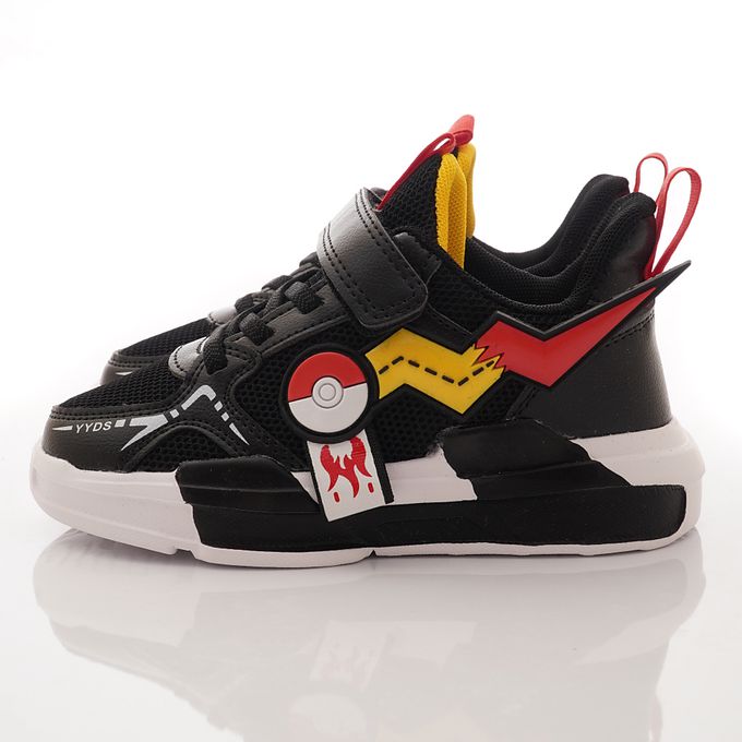 寶貝球輕量運動(中大童段)-運動鞋-黑