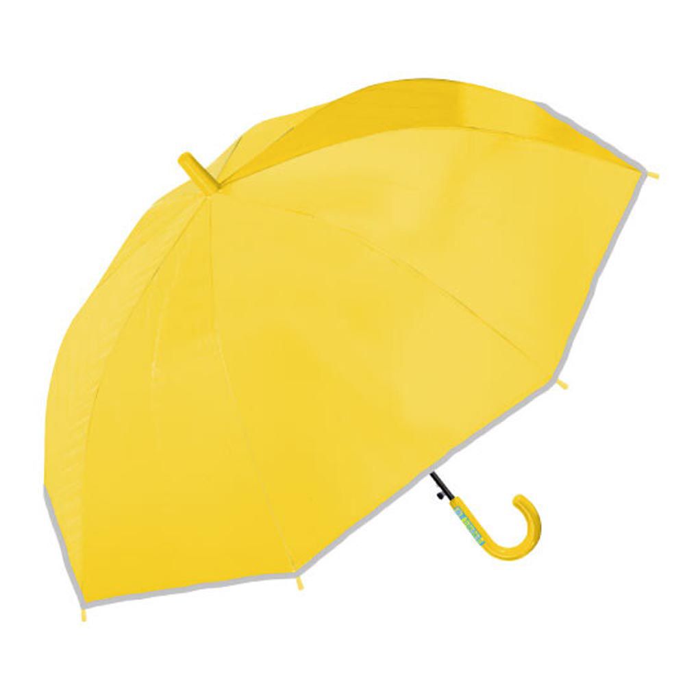日本中谷 - 抗UV 99%遮光晴雨兩用兒童直傘-素色-亮黃 (50cm(身高115-125cm))