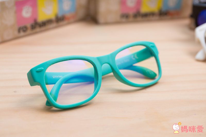 美國 Roshambo - Roshambo繽紛視界 抗藍光眼鏡-兒童款-綠白雙色-藍光片 (5-12Y)