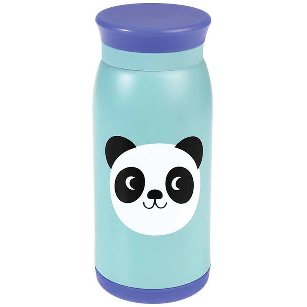 英國 Rex London - 不鏽鋼兩用保溫/保冷水瓶-可愛熊貓(350ML)