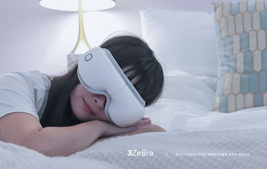 3ZeBra - 5C熱敷按摩眼罩-小資款-376g