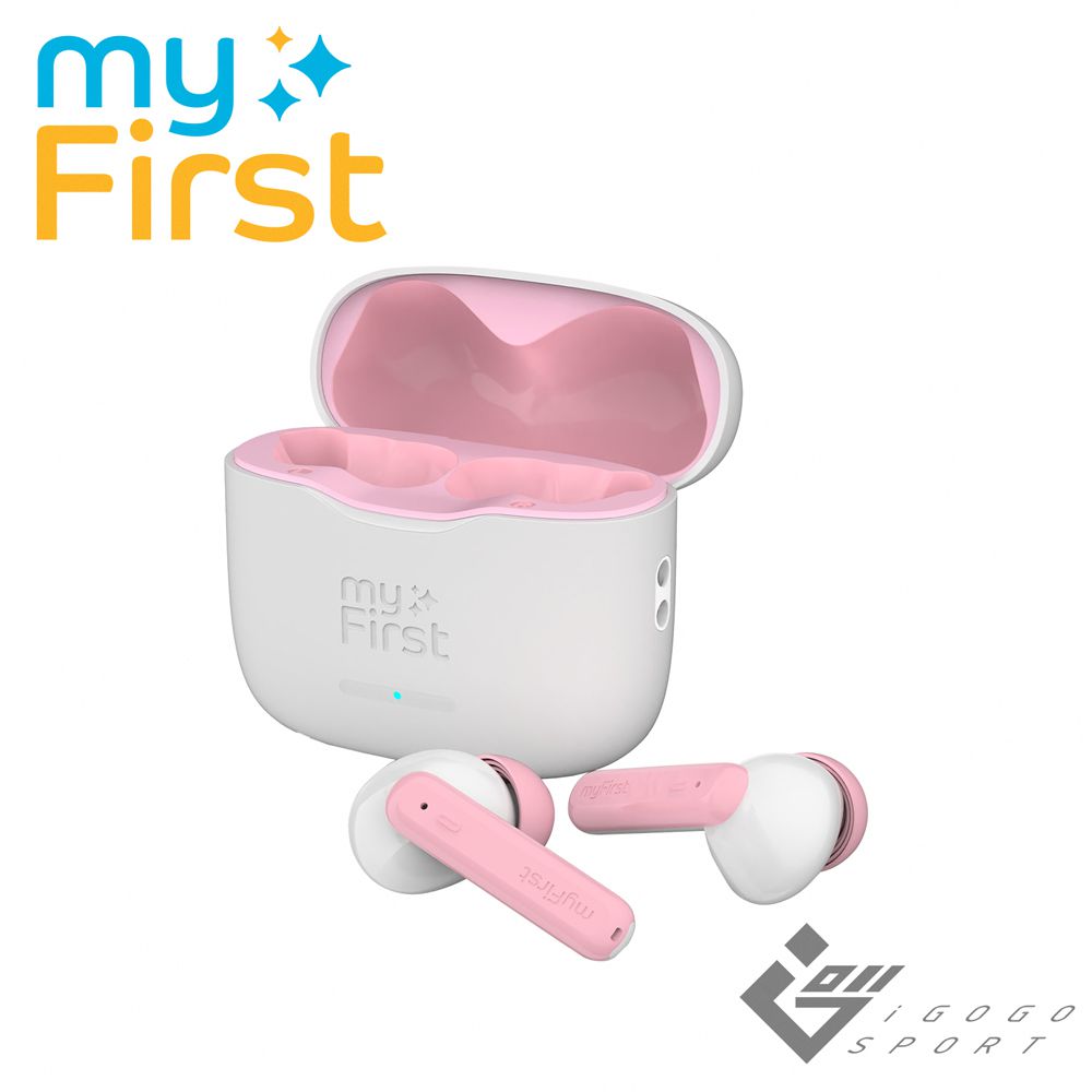 myFirst - CareBuds 真無線藍牙兒童耳機-白色-全球首款真無線藍牙兒童耳機