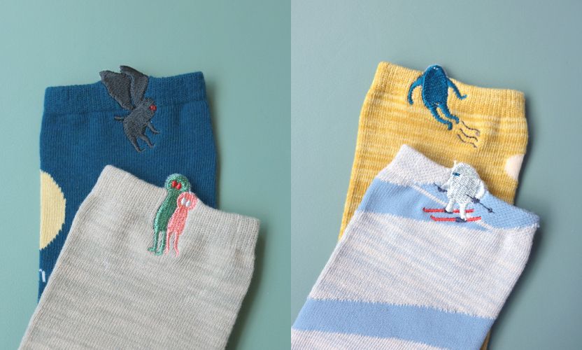 新品牌進駐【日本Stample】文青風可愛親子襪 ✿