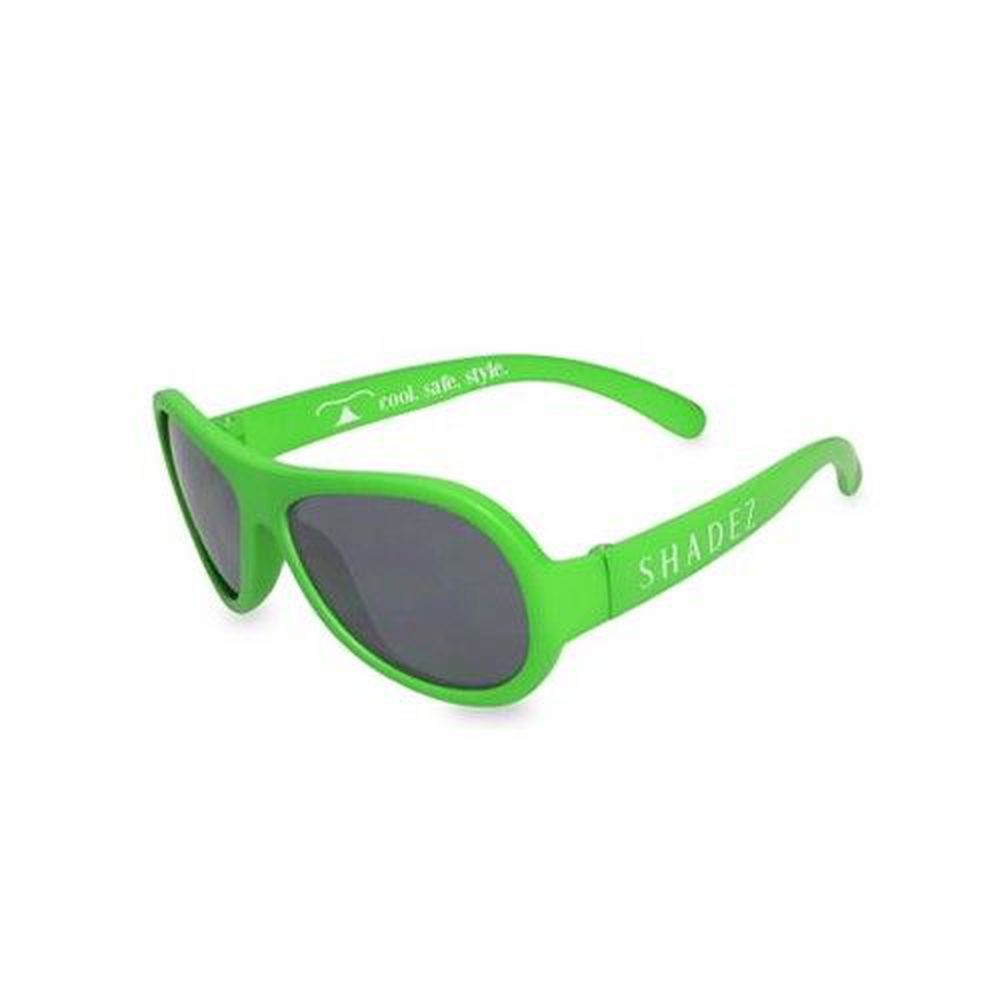 瑞士 SHADEZ - 可彎折嬰幼兒時尚太陽眼鏡-青草綠 (7Y~12Y)
