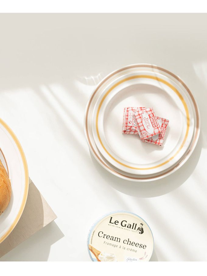 韓國 SSUEIM - RETRO系列極簡ins陶瓷淺盤2件組17cm (深藍)