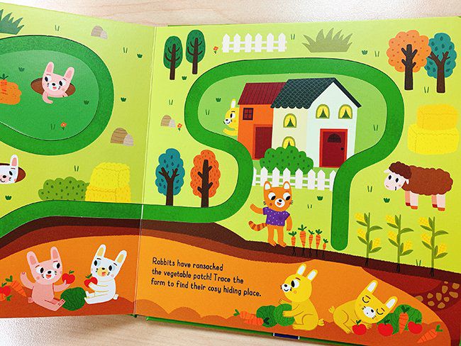 Trace & Slide :At the Farm 手指迷宮系列：農場歷險記