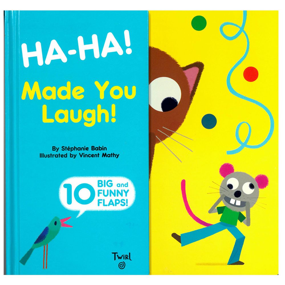 HA-HA MADE YOU LAUGHT-單書-彩色 (21x21cm/硬頁/彩色/20頁)