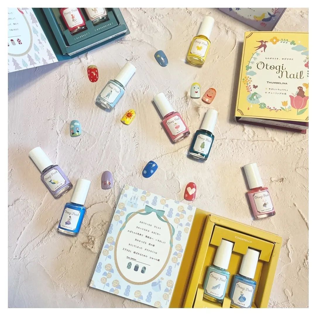 日本 Otogi Nail - 日本製 水洗可卸安全兒童指甲油-冰雪禮服-冰河藍-小盒裝(6mlx1支)