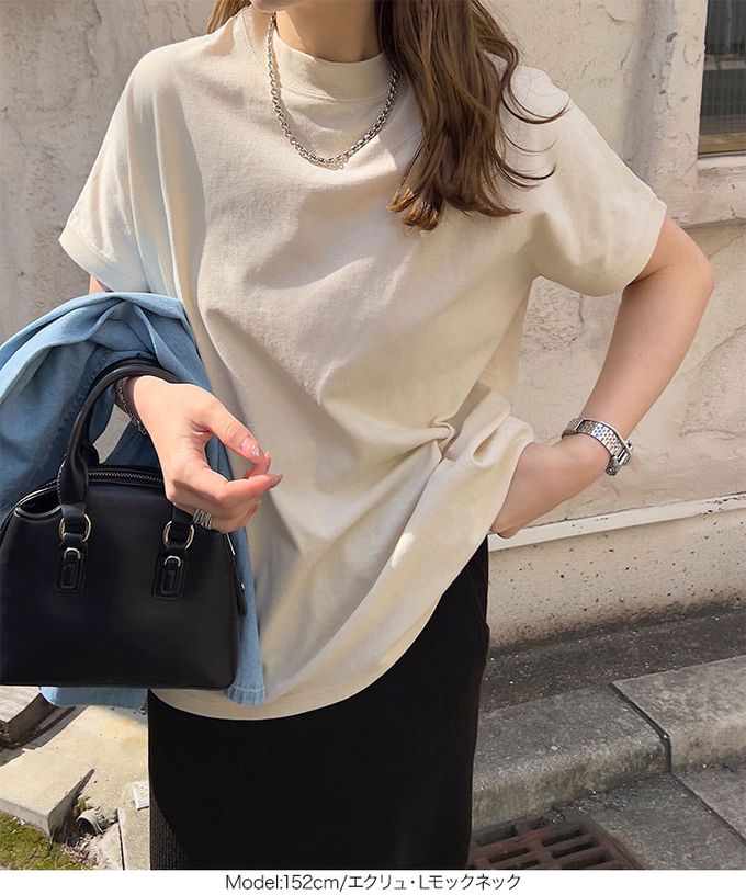 日本 Kobe Lettuce - 100%棉 修身法式袖上衣-(可選領)-白領黑條紋