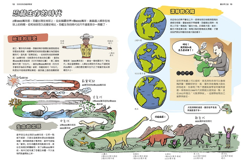國家地理探險王：如何成為恐龍探險家 恐龍迷的古生物自學指南 (精裝 / 160頁 /全彩印刷)
