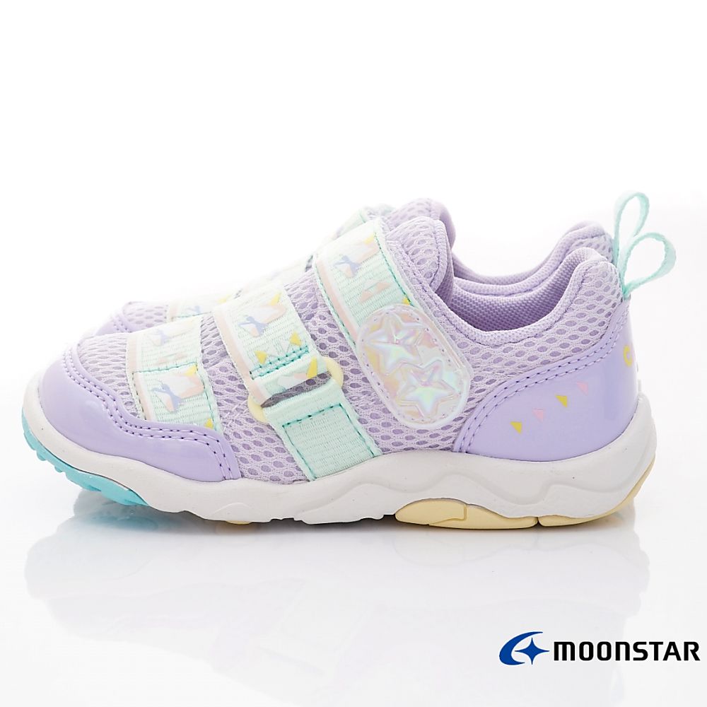MOONSTAR日本月星 - 速乾公園鞋/休閒鞋(中小童段)-紫