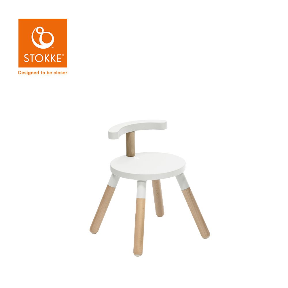 Stokke - 挪威 MuTable V2 多功能遊戲桌 配件 兒童椅-霜降白