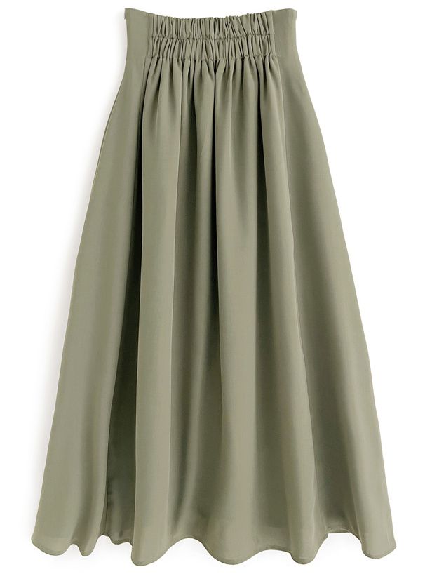 日本 GRL - 奧黛莉赫本金釦修身長裙-海軍藍