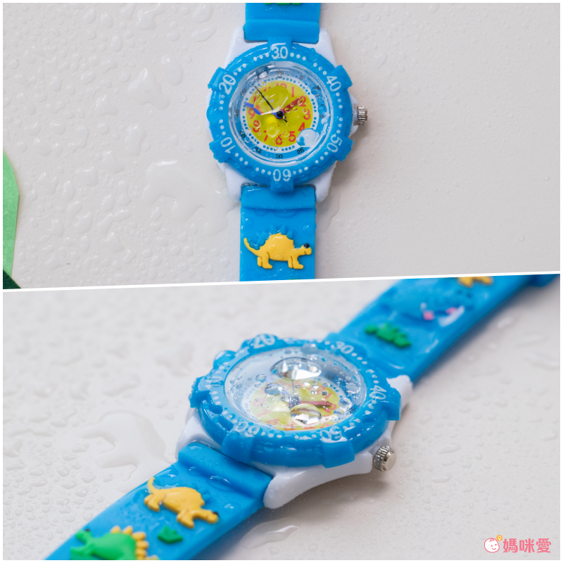 3D立體卡通兒童手錶-可旋轉錶圈-黑色賽車-(指針顏色隨機)