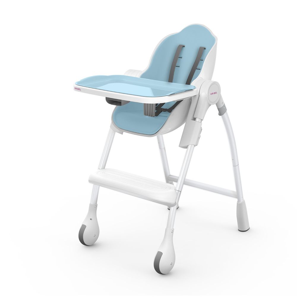 新加坡 Oribel - Cocoon經典款成長型多功能高腳餐椅-棉花糖藍