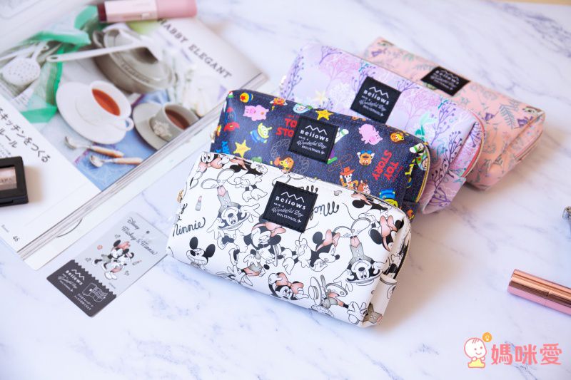 日本大人気！ Beiiows x Disney 迪士尼化妝包｜POLAR BEAR多功能收納包