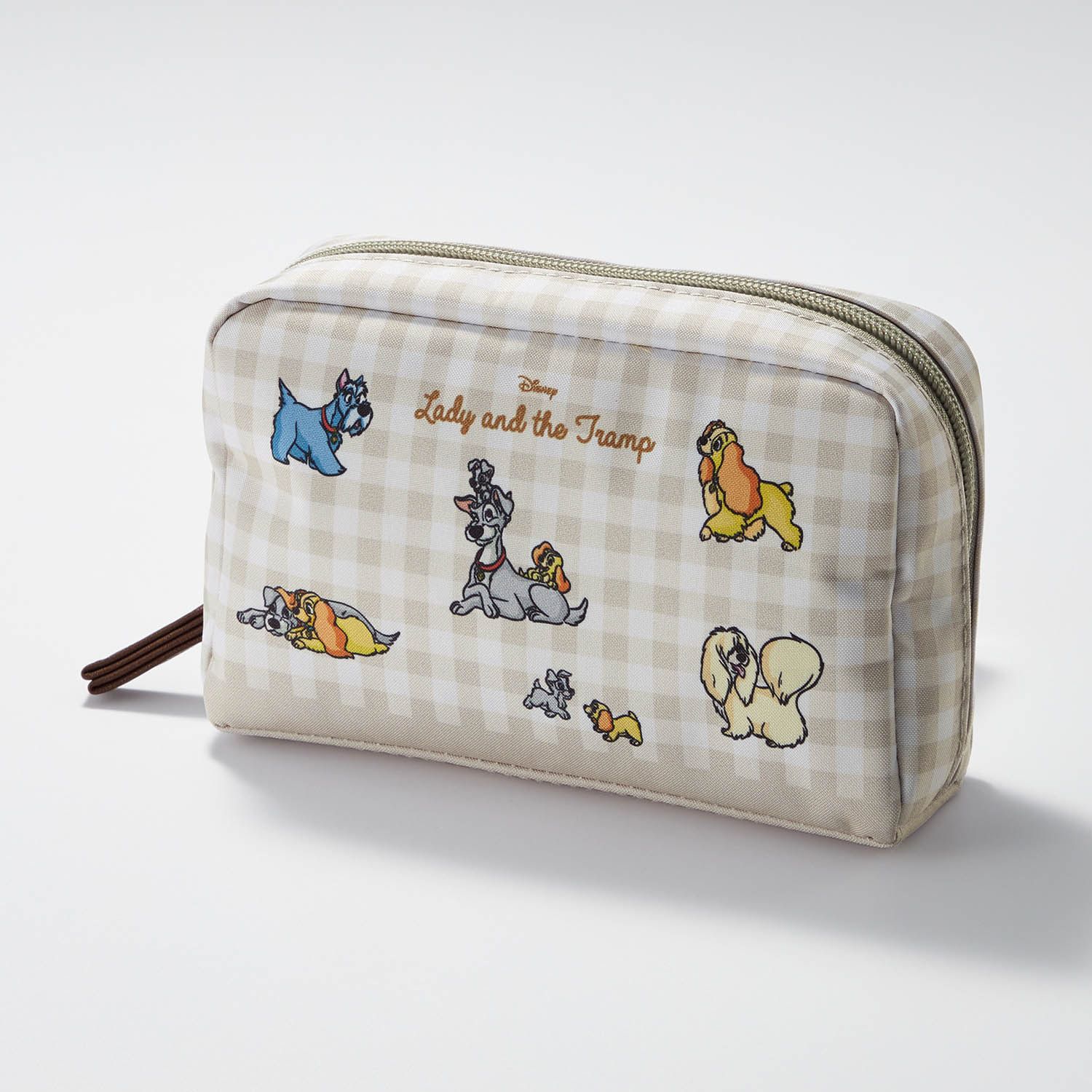 日本千趣會 - 迪士尼 多夾層收納包/印鑑存摺包-高飛狗-綠咖