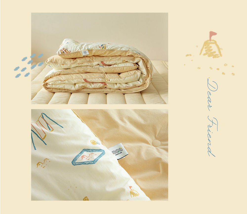 韓國 Maatila - (兒童款)可水洗高密度純棉棉被-兒童公園