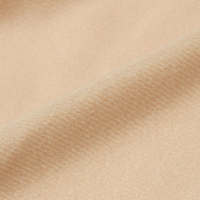 akachan honpo - 撞色拼接外套-淺卡其色