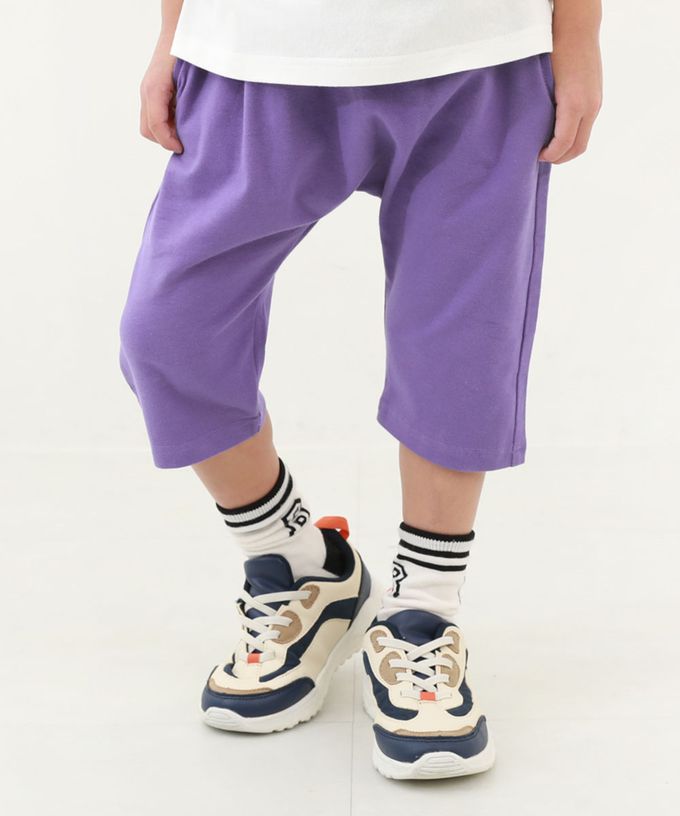 日本 devirock - 熱銷定番 百搭寬版七分褲-深藍