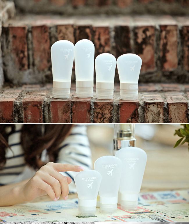 M Square - 旅行便攜分裝瓶S號-37ml(兩入裝-顏色隨機)-顏色隨機