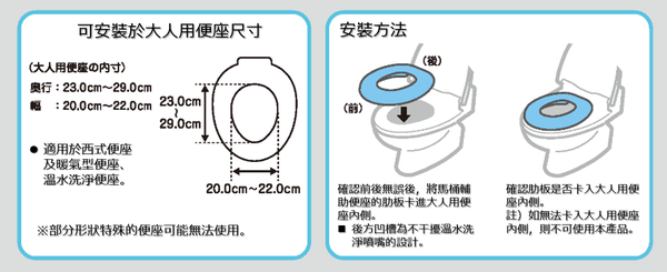 akachan honpo - 軟式馬桶輔助便座
