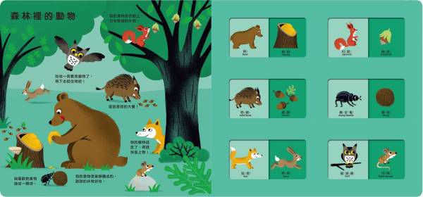 禾流文創 - 【高質感X超厚紙板滑滑書】3本組-猜一猜.我喜歡吃什麼?+猜一猜.我是誰的寶寶+猜一猜.我是什麼職業