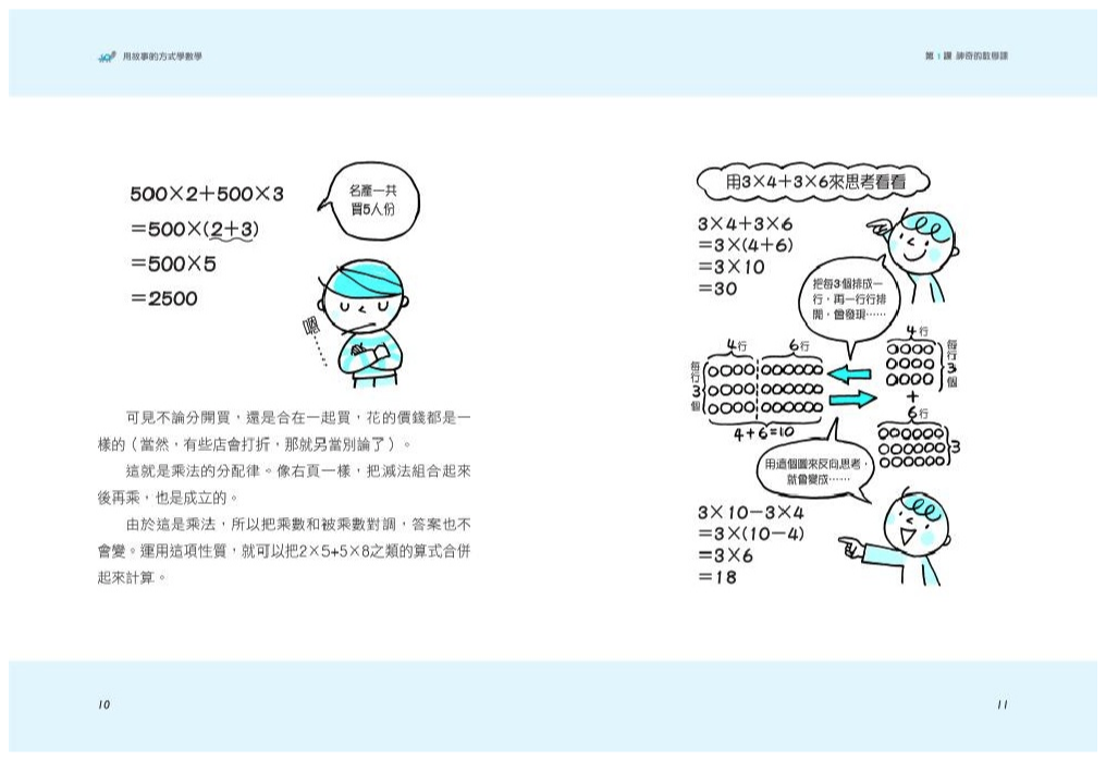 用故事的方式學數學