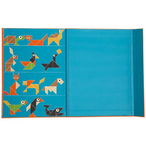 邏輯遊戲書-動物七巧板