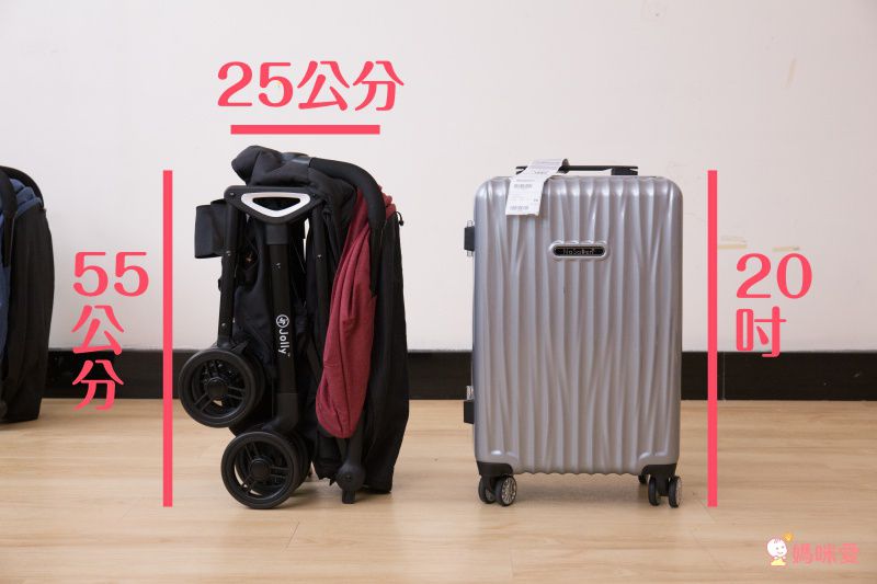 折疊推車最佳選擇！$5000元有找！收納面積最小【JOLLY 嬰兒手推車】單手秒收沒問題！