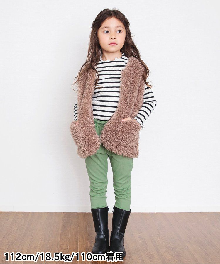 日本 BREEZE - [推薦]定番彈力鬆緊合身長褲-藍綠格紋