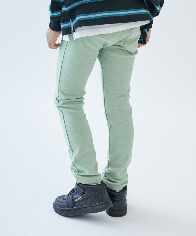 日本 devirock - [熱銷定番] 超彈力抗毛球休閒長褲-軍綠