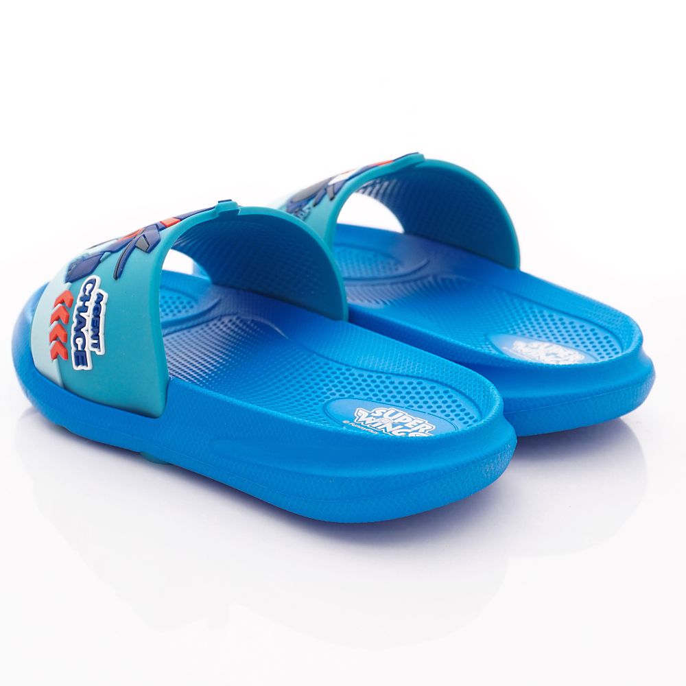 Super Wings - 卡通童鞋-超輕量拖鞋(中小童段)-藍