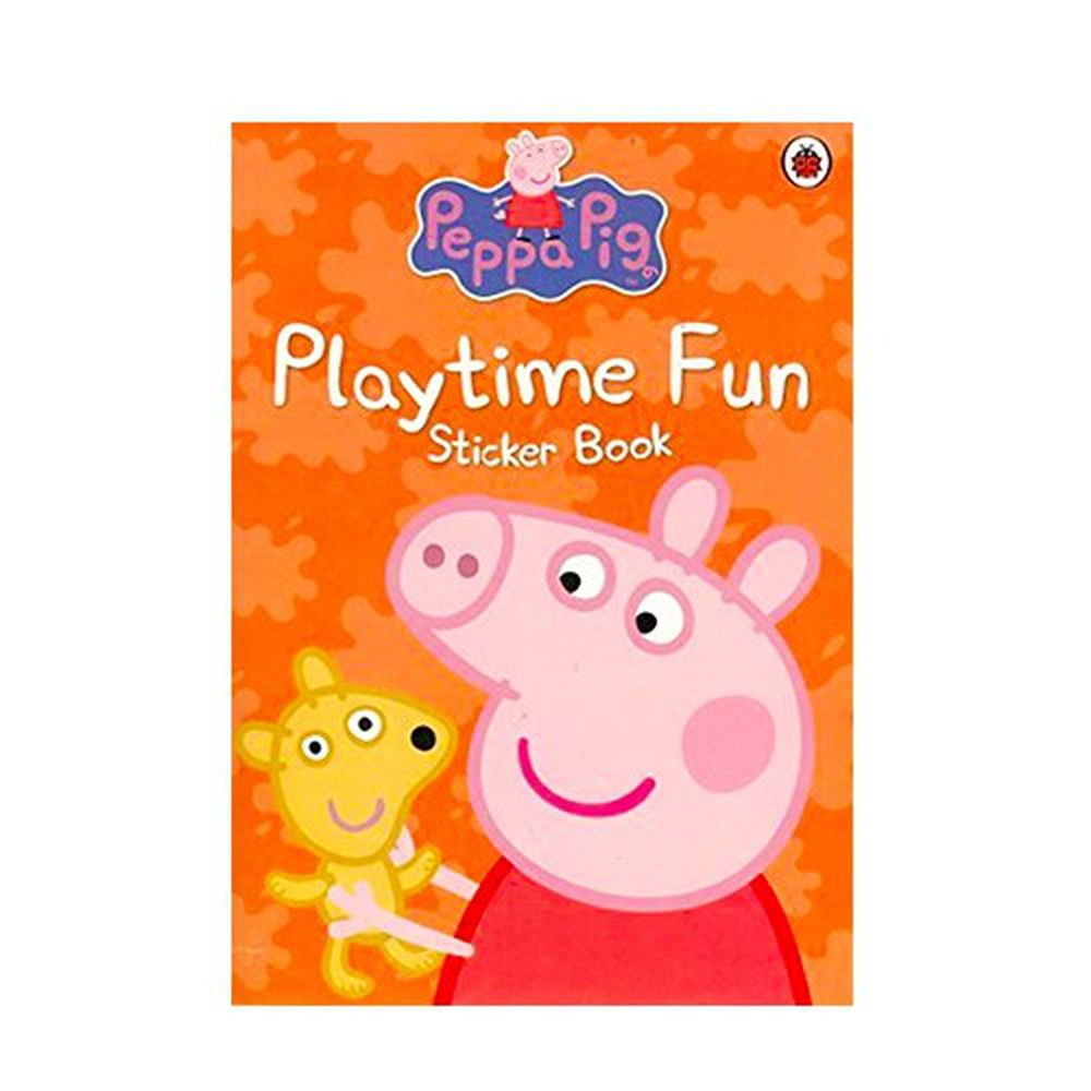 Peppa Pig 佩佩豬 - 貼紙書-佩佩一起玩