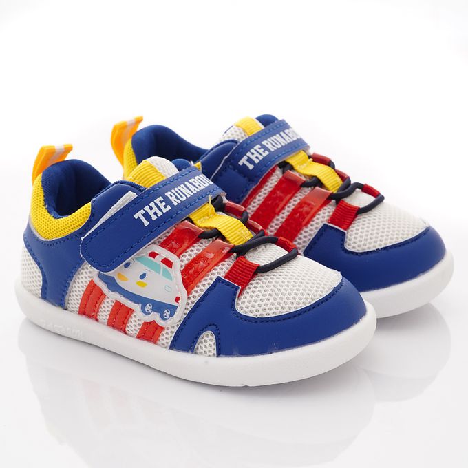 交通工具寶寶學步款(小童段)-學步鞋-灰藍