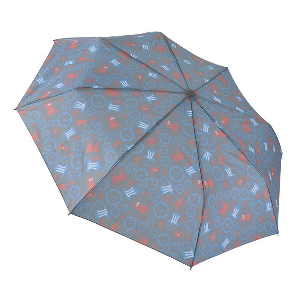 抗UV加大防回彈自動傘-時光魔法兔-400g