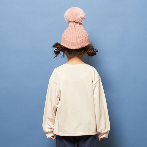 日本 Lycee mine - [推薦]定番百搭標語大學T-淺棕