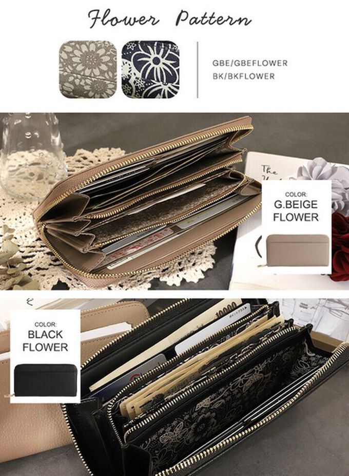 日本 LIZDAYS - [樂天No.1] 超強收納防盜設計長夾-濃綠 (20x10.5x3cm)